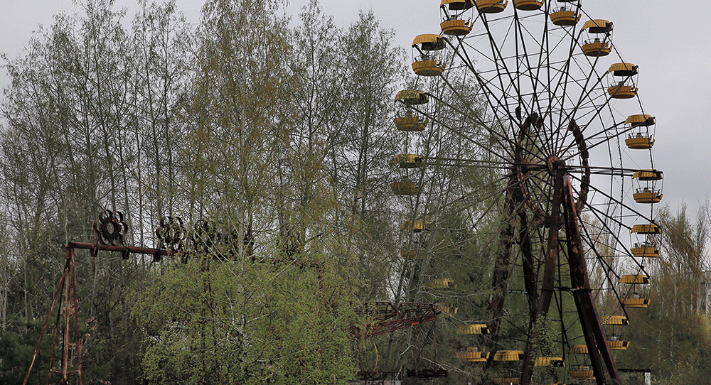 アナイアレイション 全滅領域：造形：チェルノブイリのような廃墟