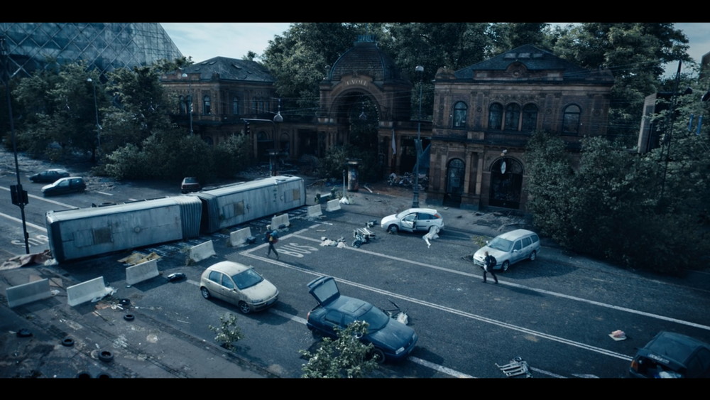 ザ・レイン：荒廃した街