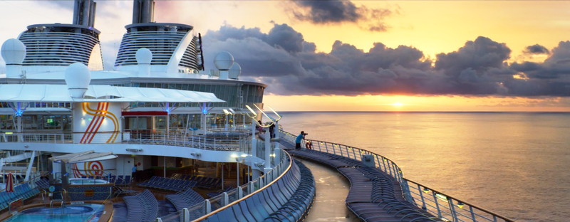 美しいクルーズシーンが多い