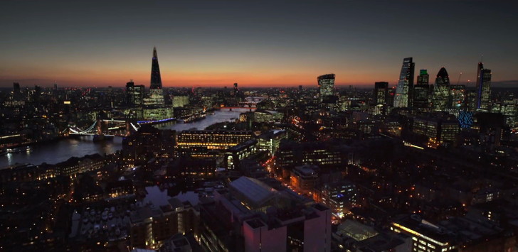 ロンドンの街並みが良い