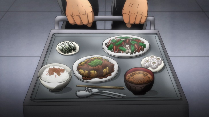 烈海王がドイルの為に作った手料理