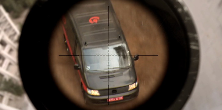 【80点】FPS視点の超アクション映画「ハードコア」評価と感想：スコープで敵を捉える