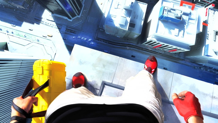 【80点】FPS視点の超アクション映画「ハードコア」評価と感想：「ミラーズエッジ カタリスト」のプレイシーンイメージ