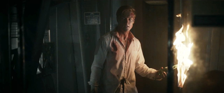 列車を修理して走行可能にしたビリー