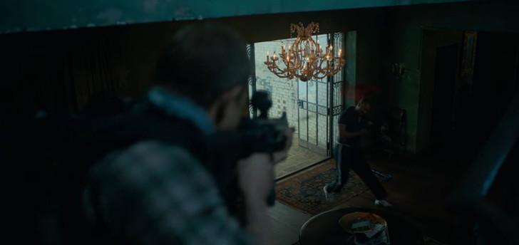 【90点】大金を強盗する“兵士”たち「トリプル・フロンティア」評価と感想【Netflix】：最初の銃撃シーン