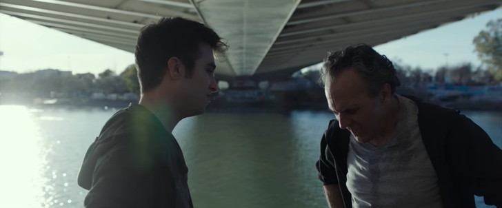 ジョギングをするマルコス（左）とハイメ（右）