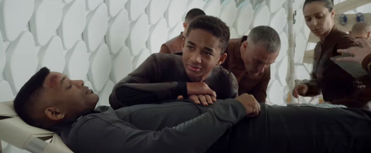 【感想】「アフター・アース」の魅力３個。狂暴化した地球での脱出サバイバル： 救出されたキタイとサイファ